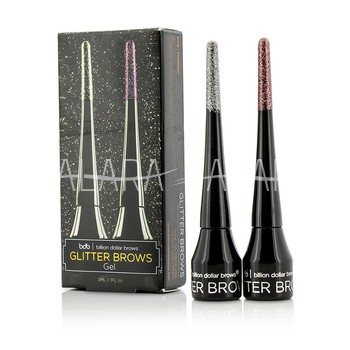 BILLION DOLLAR BROWS Glitter Brows Gel Set: 2x Glitter Brows Gel (Stardust, Pixie)